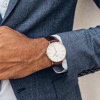 Thumbnail for Daniel Wellington Classic Bristol Men's Brown Watch DW00100009