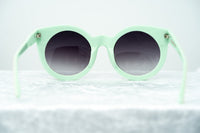 Thumbnail for Agent Provocateur Women Sunglasses Round Cream/Green and Grey Lenses Category 3 - AP65C4SUN - Watches & Crystals