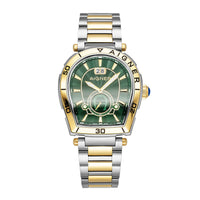 Thumbnail for Aigner Trapani 42mm Green Gold Two-Tone SS Men's Watch