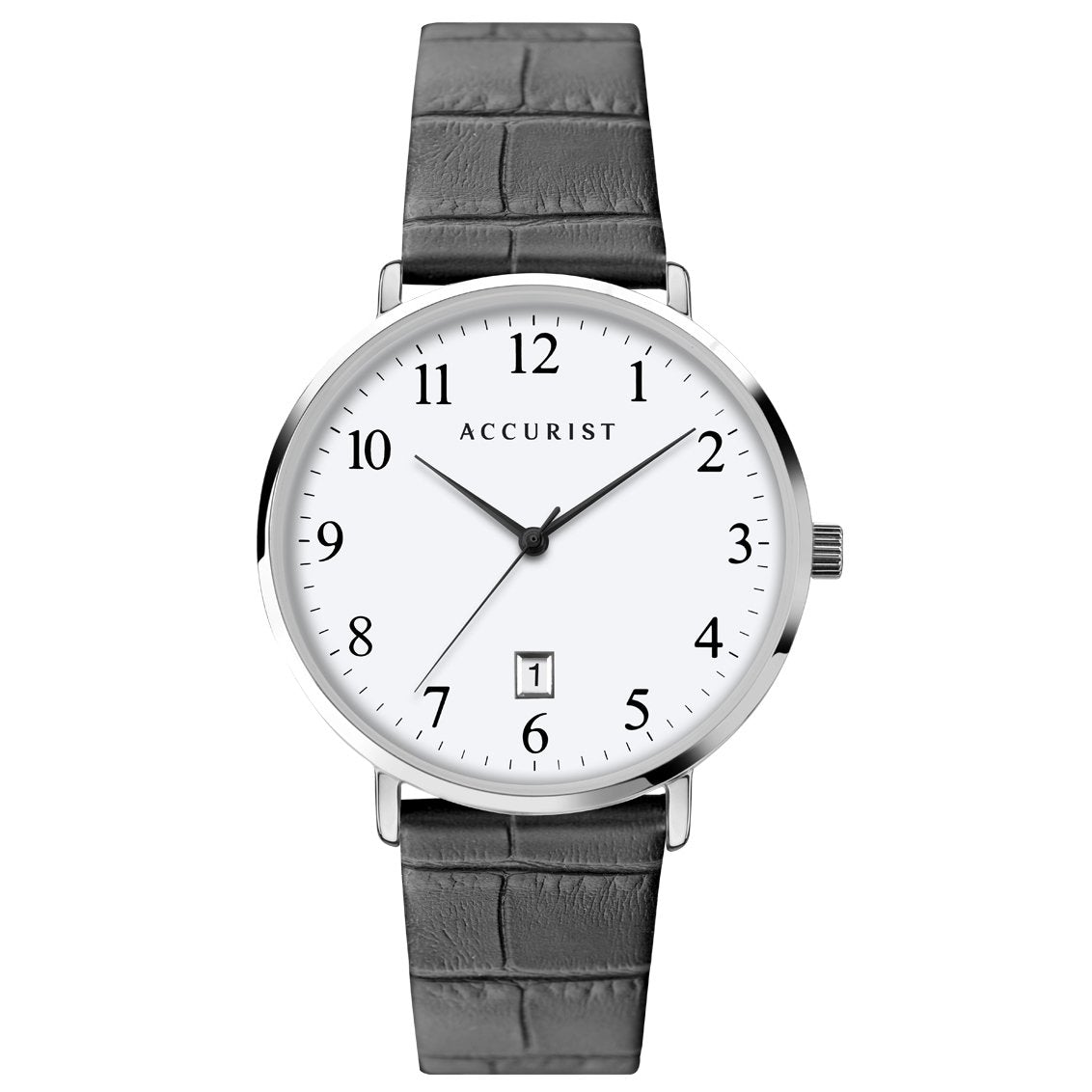 Analogue Watch - Accurist 7369 Men's Black Classic Watch