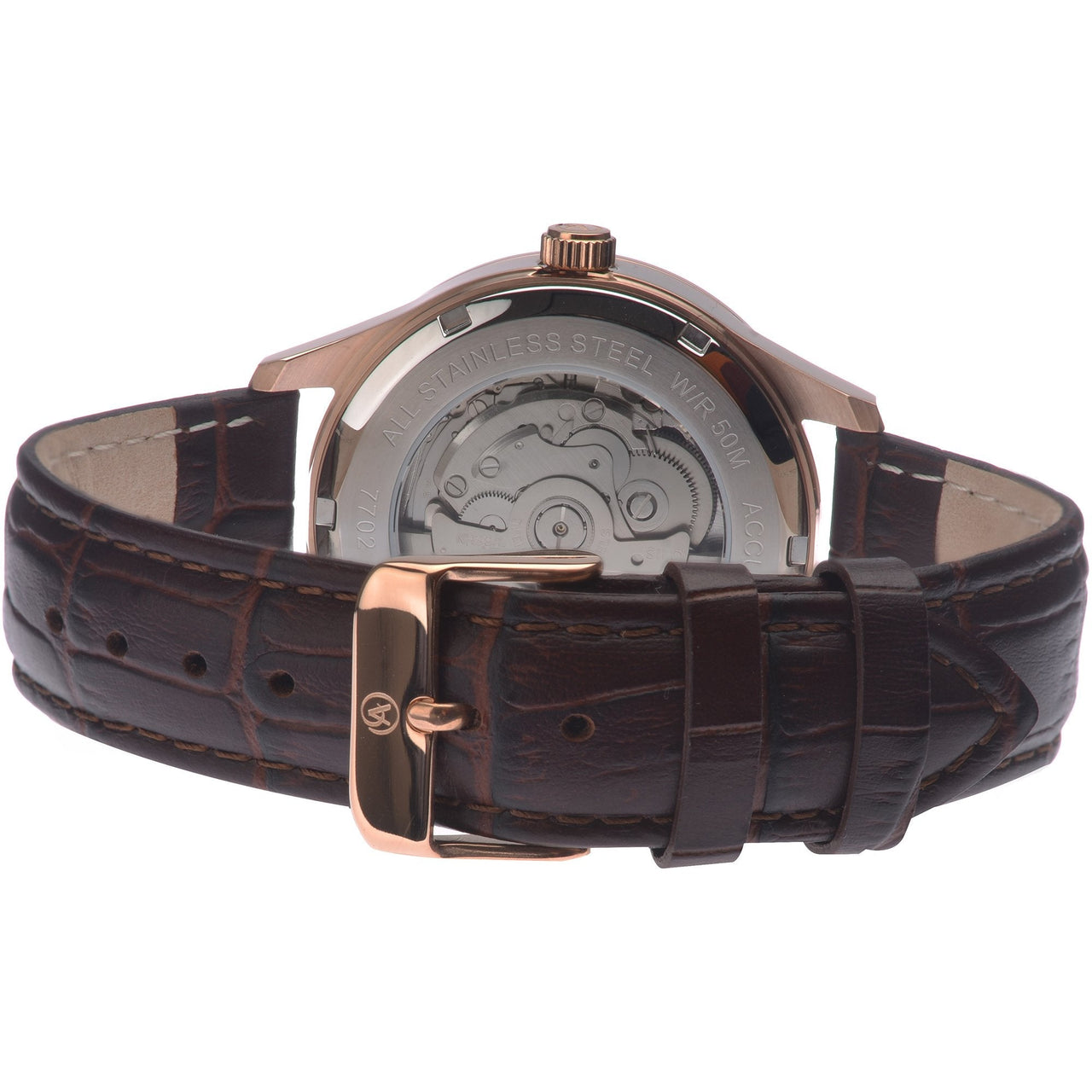 Analogue Watch - Accurist 7702 Men's Brown Watch