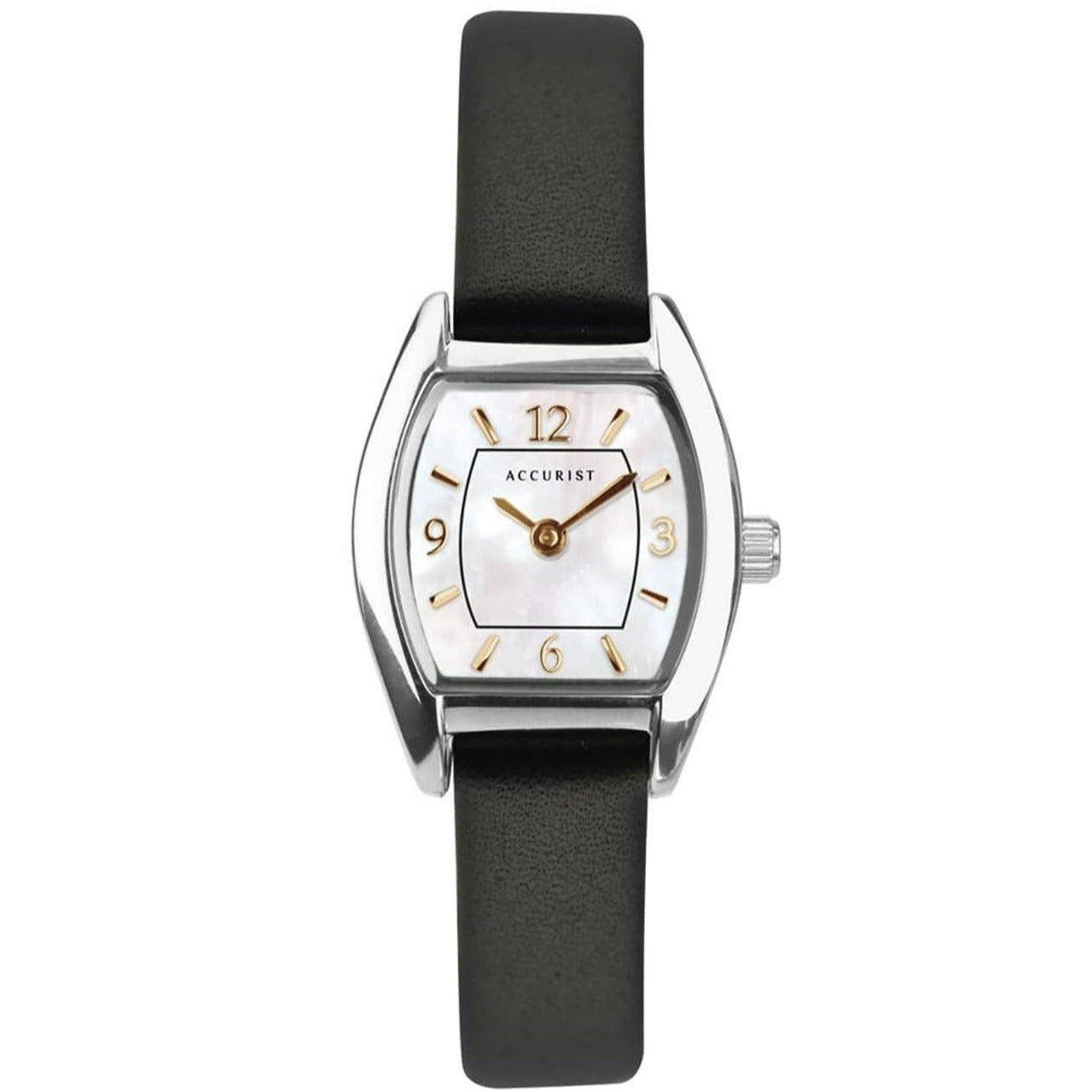 Analogue Watch - Accurist 8324 Ladies Black Classic Watch