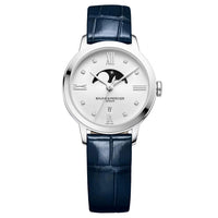 Thumbnail for Analogue Watch - Baume Mercier Ladies Blue Classima Watch BM0A10329