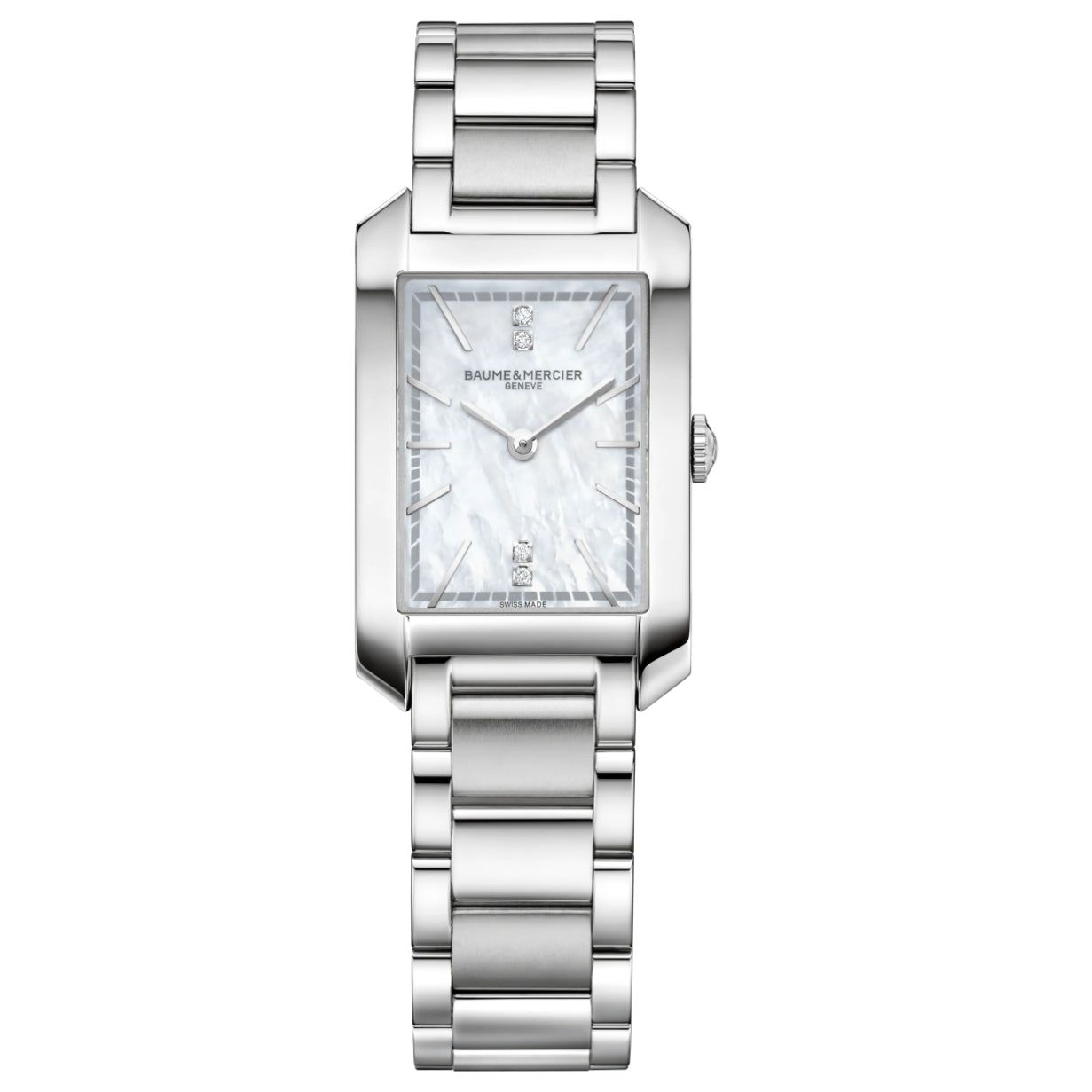 Analogue Watch - Baume & Mercier Ladies Hampton Mother Of Pearl Watch BM0A10474