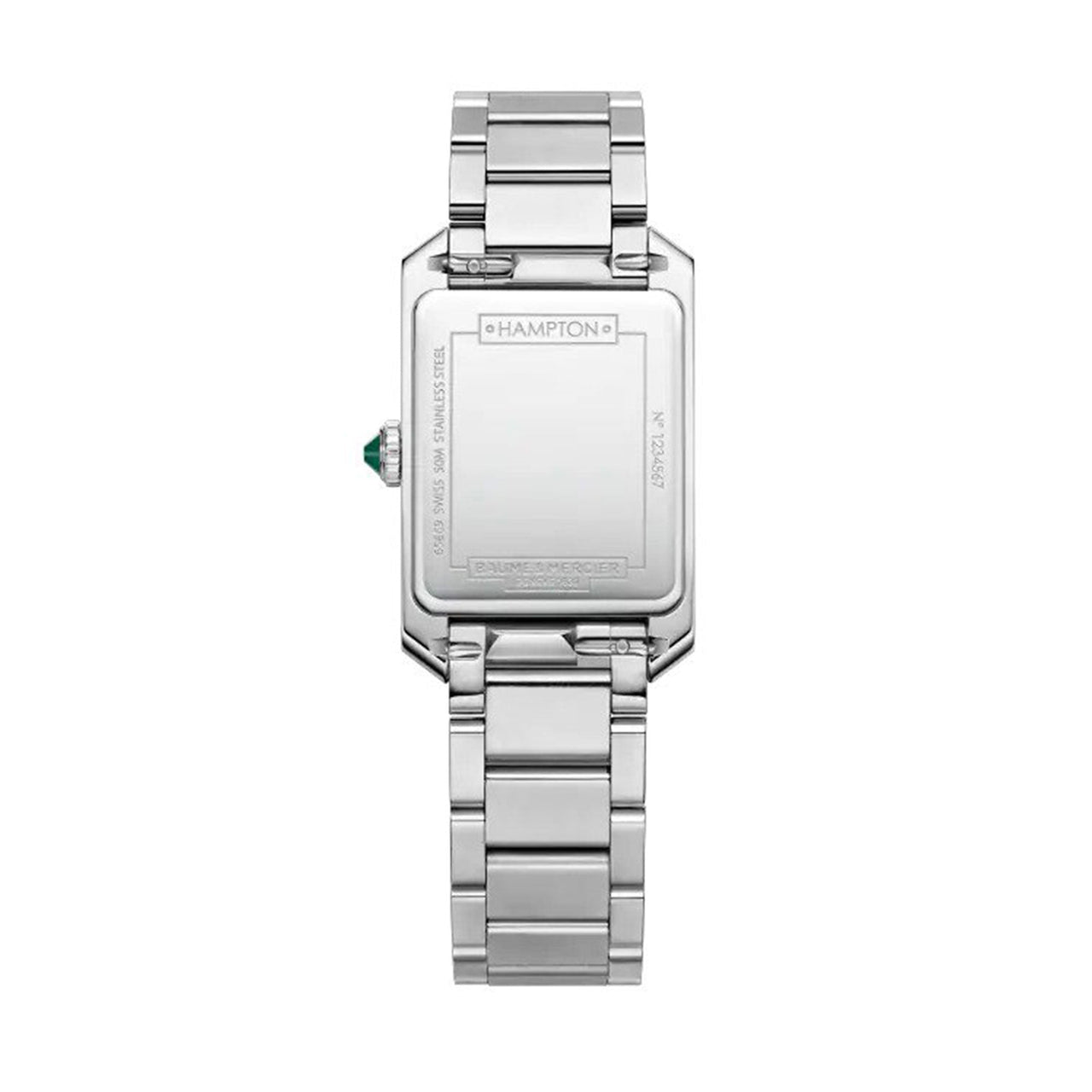 Analogue Watch - Baume Mercier Ladies White Hampton Watch BM0A10631