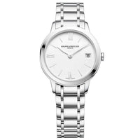 Thumbnail for Analogue Watch - Baume Mercier Men's White Classima Watch BM0A10335