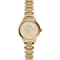 Thumbnail for Analogue Watch - Burberry BU10109 Ladies Gold The Classic Watch