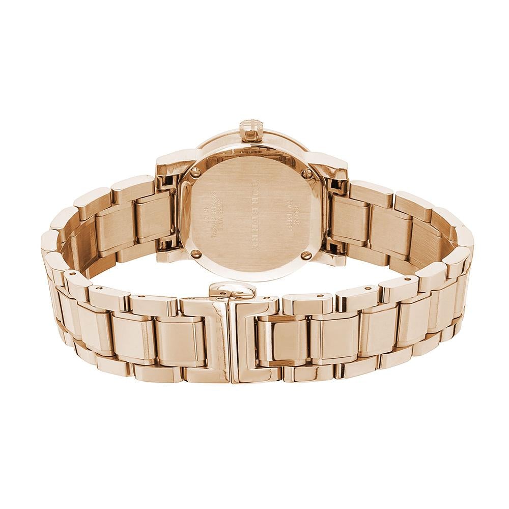 Analogue Watch - Burberry BU9225 Ladies The City Diamond Rose Gold Watch