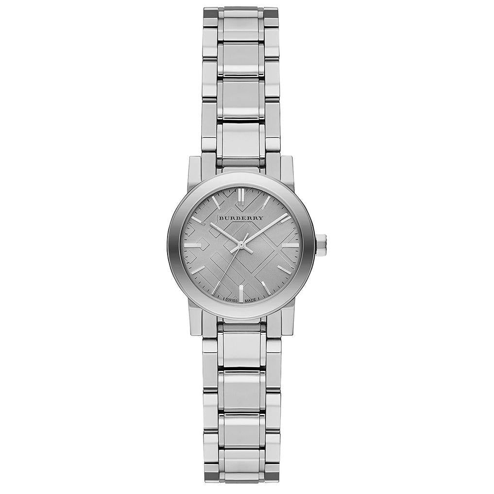 Analogue Watch - Burberry BU9229 Ladies The City Silver Watch