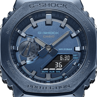 Thumbnail for Analogue Watch - Casio G-Shock Men's Blue Watch GM-2100N-2AER