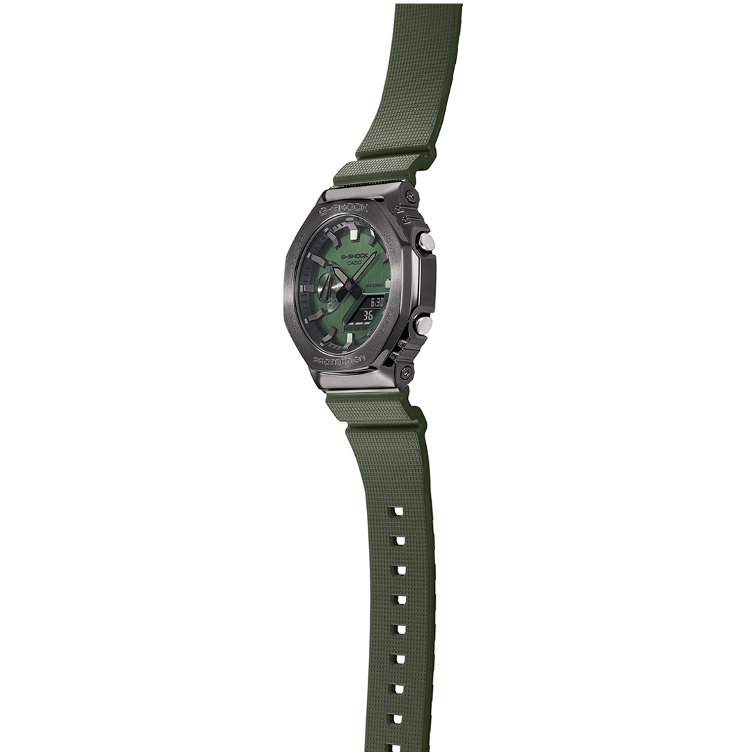 Analogue Watch - Casio G-Shock Men's Green Watch GM-2100B-3AER