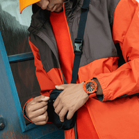 Thumbnail for Analogue Watch - Casio G-Shock Men's Orange Watch GA-2200M-4AER