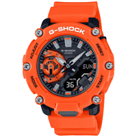 Thumbnail for Analogue Watch - Casio G-Shock Men's Orange Watch GA-2200M-4AER