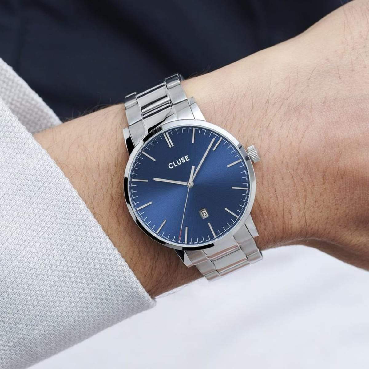 Analogue Watch - Cluse Blue Aravis Watch CW0101501011