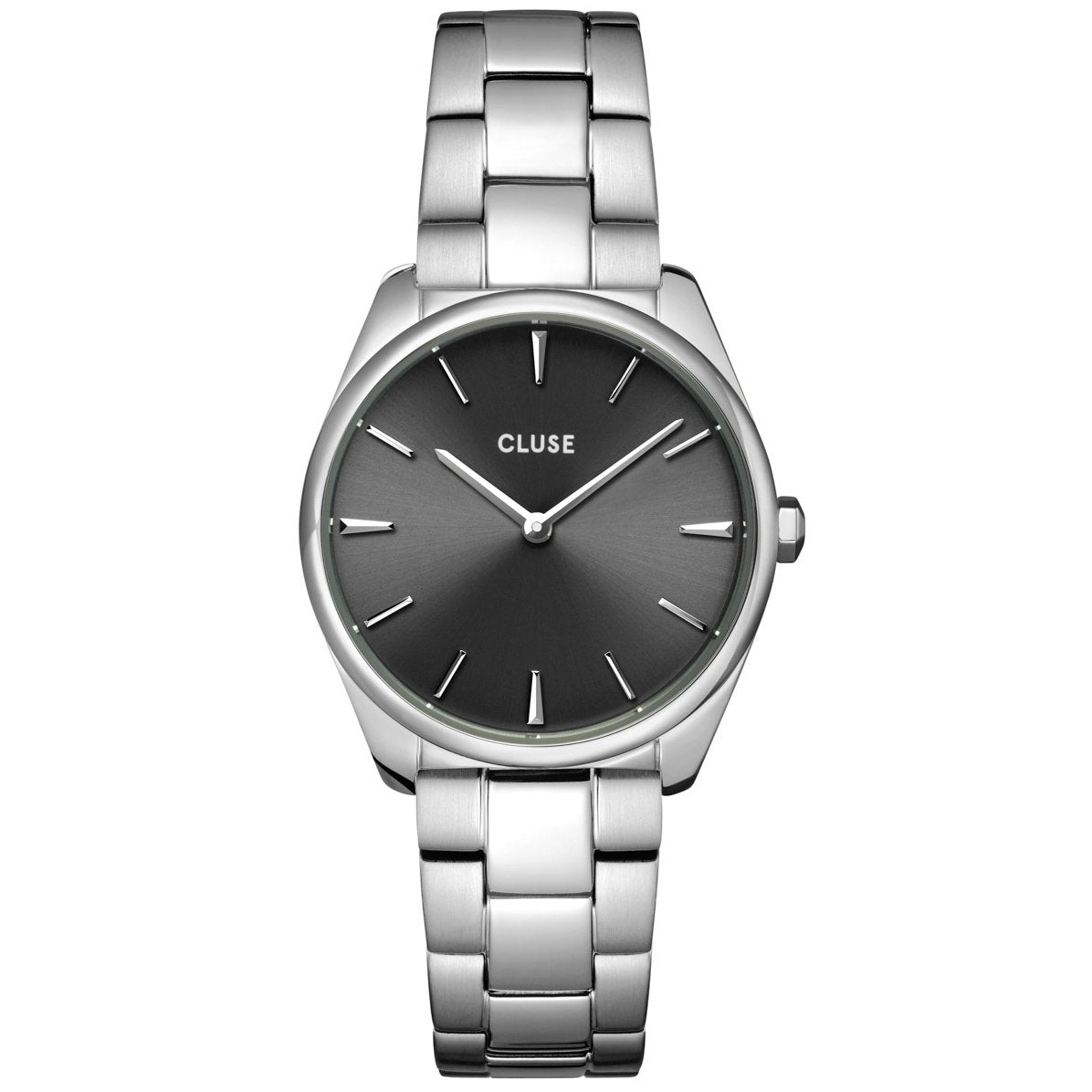 Analogue Watch - Cluse Dark Grey Féroce Petite Watch CW11202