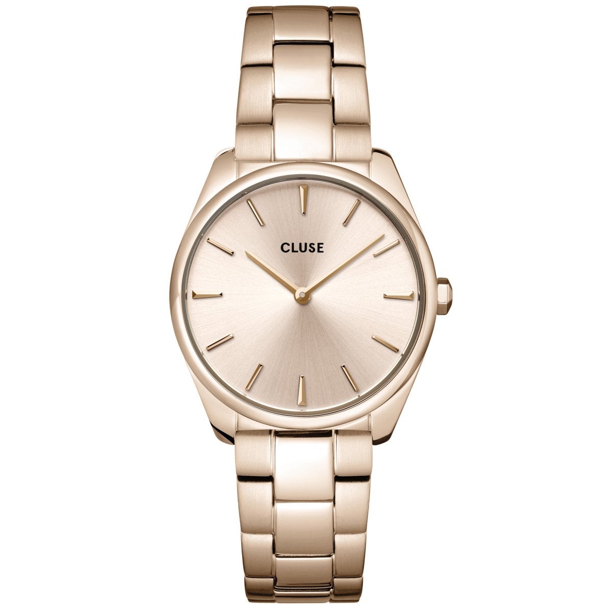 Analogue Watch - Cluse Pink Gold Féroce Petite Watch CW11201