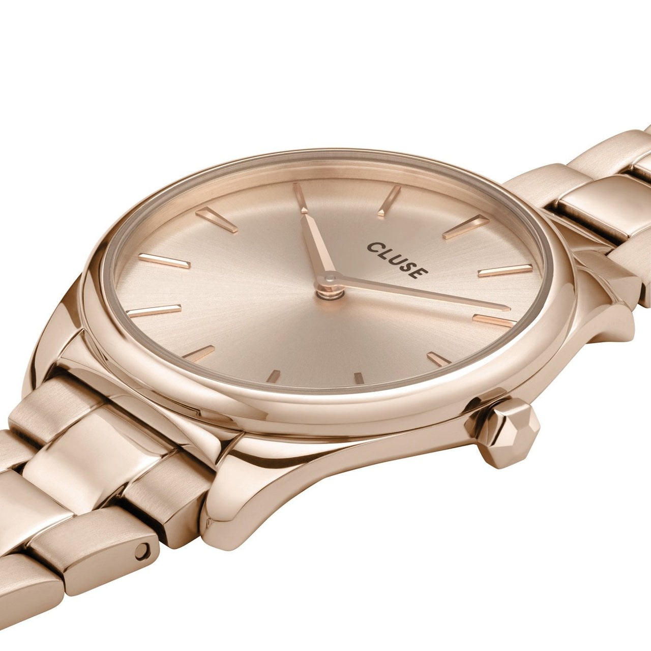 Analogue Watch - Cluse Pink Gold Féroce Petite Watch CW11201