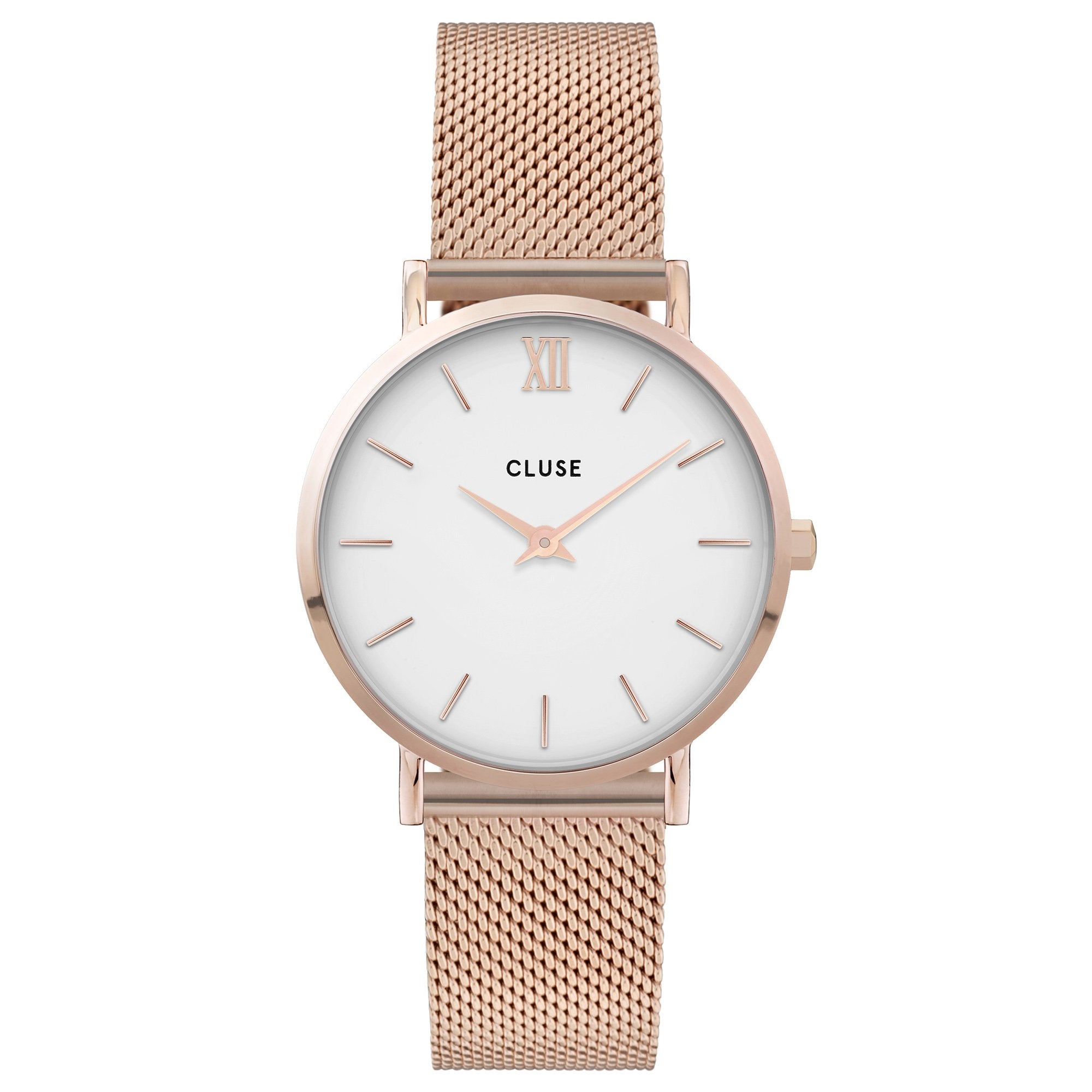 Analogue Watch - Cluse Rose Gold Minuit Watch CW0101203001