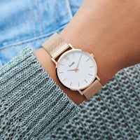 Thumbnail for Analogue Watch - Cluse Rose Gold Minuit Watch CW0101203001