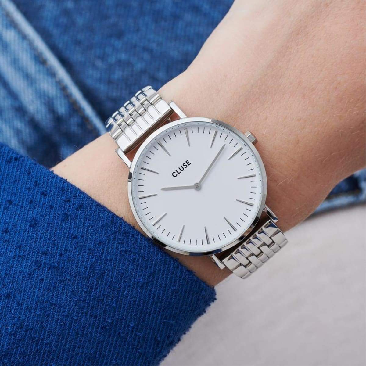 Analogue Watch - Cluse White Boho Chic Watch CW0101201023