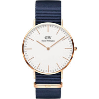 Thumbnail for Analogue Watch - Daniel Wellington Classic Bayswater Men's White Watch Round DW00600275