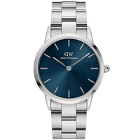 Thumbnail for Analogue Watch - Daniel Wellington Iconic Link Arctic Ladies Silver Watch DW00600458