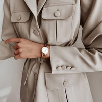 Thumbnail for Analogue Watch - Daniel Wellington Iconic Link Ladies Rose Gold Watch DW00600211