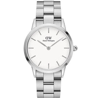 Thumbnail for Analogue Watch - Daniel Wellington Iconic Link  Unisex Silver Watch DW00100203