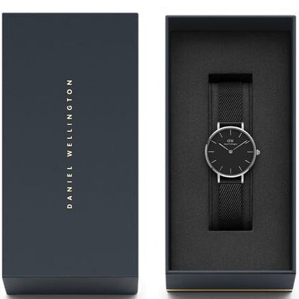 Analogue Watch - Daniel Wellington Petite Ashfield  Ladies Black Watch DW00600246