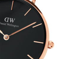 Thumbnail for Analogue Watch - Daniel Wellington Petite Sheffield  Ladies Black Watch DW00600224