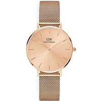 Thumbnail for Analogue Watch - Daniel Wellington Petite Unitone Ladies Rose Gold Watch DW00600471