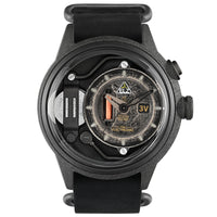 Thumbnail for Analogue Watch - Electricianz Black Blackout Original Watch ZZ-A1C/03