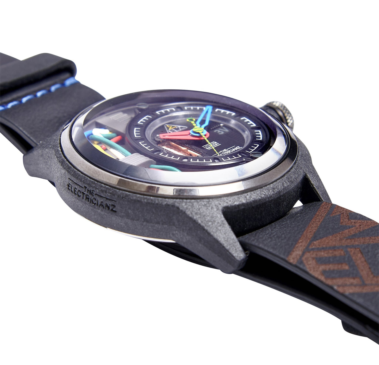 Analogue Watch - Electricianz Black Carbon Z Watch ZZ-A1A/03