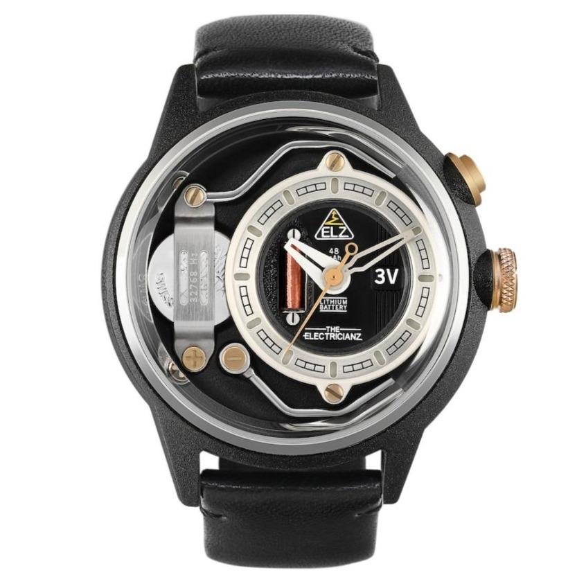 Analogue Watch - Electricianz Black Dresscode Watch ZZ-A1C/01