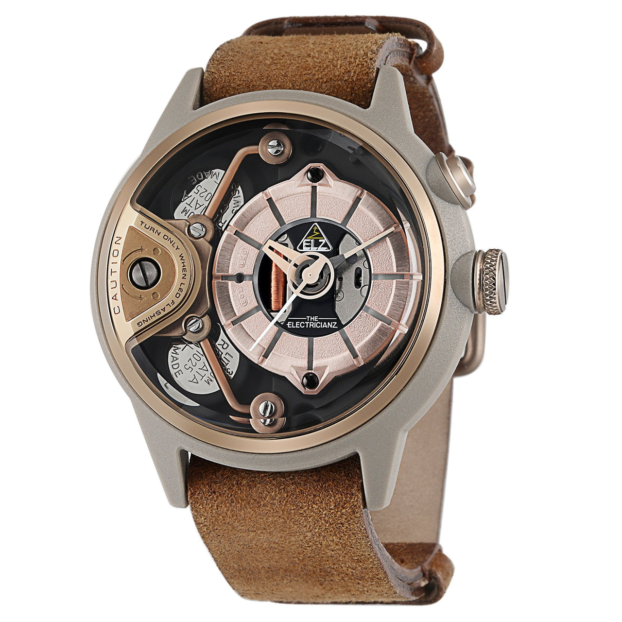 Analogue Watch - Electricianz Brown Dezert Watch ZZ-A2C/01