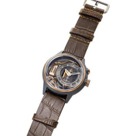 Thumbnail for Analogue Watch - Electricianz Brown Mokaz Crocoz Watch ZZ-A1C/02-CR