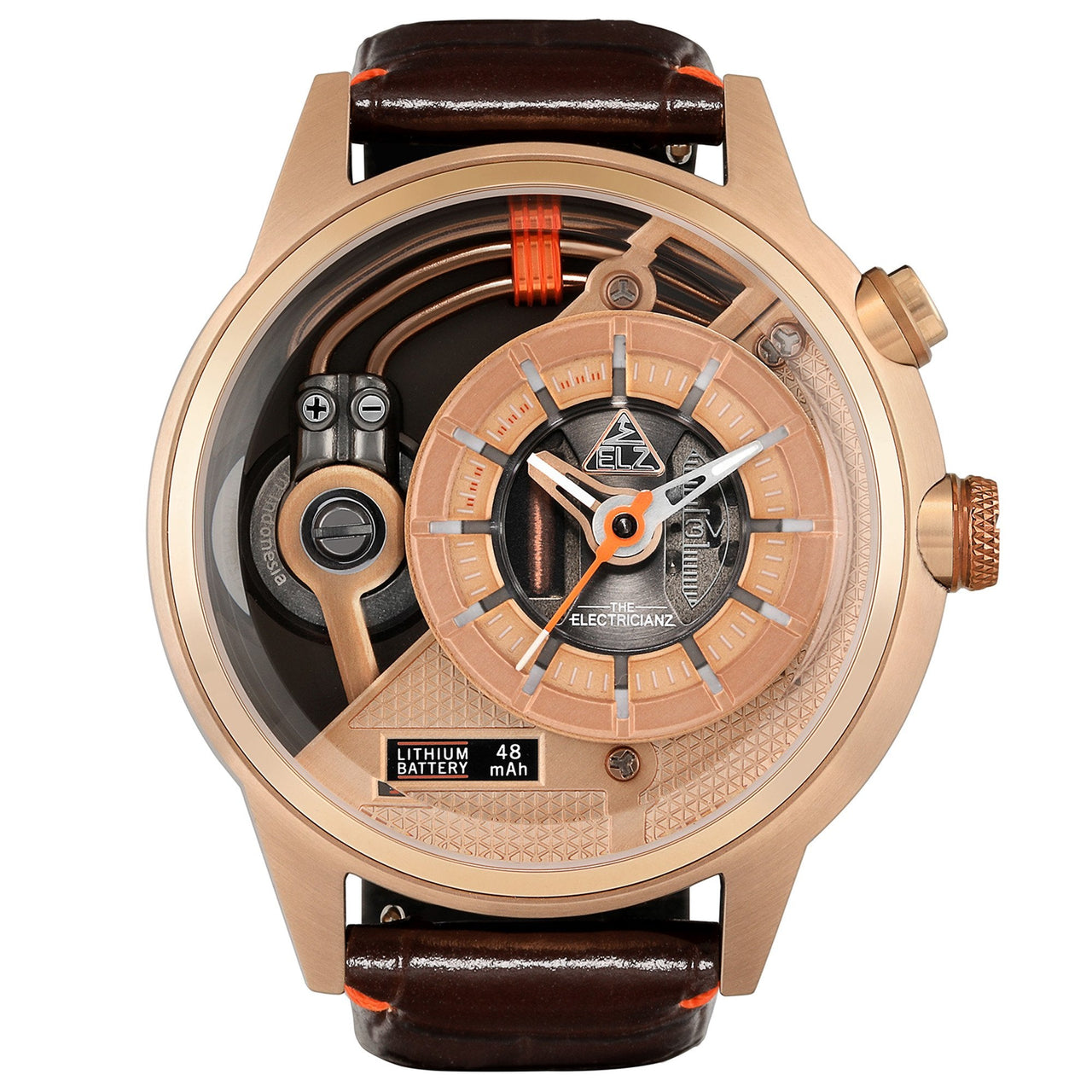 Analogue Watch - Electricianz Brown Soprano Z Watch ZZ-A3C/03