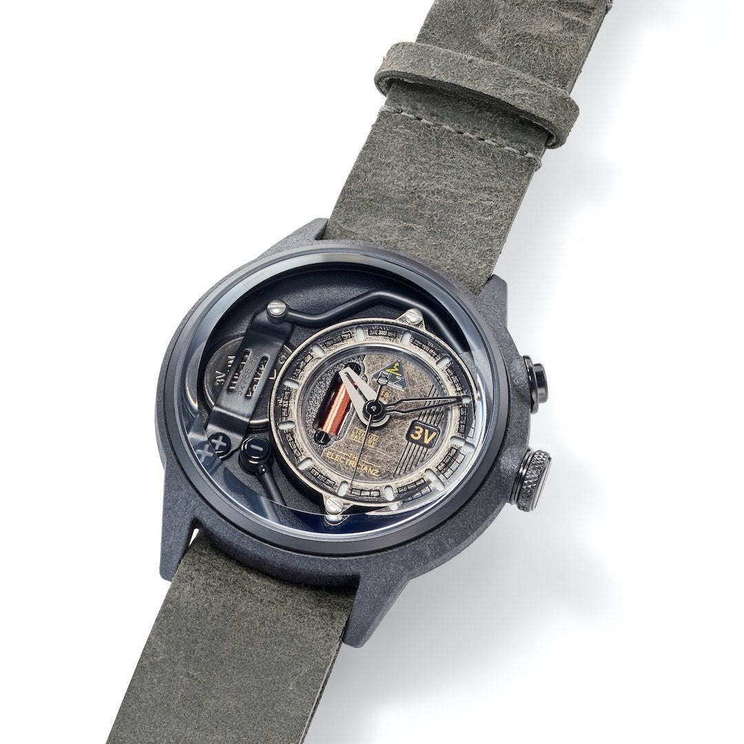 Analogue Watch - Electricianz Grey Blackout Greyz Watch ZZ-A1C/03-GR