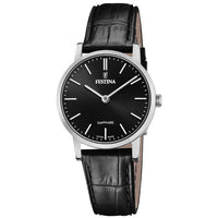Thumbnail for Analogue Watch - Festina F20013/4 Ladies Black Swiss Made Watch
