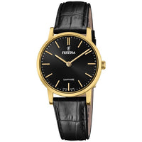 Thumbnail for Analogue Watch - Festina F20017/3 Ladies Black Swiss Made Watch