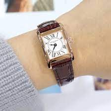 Analogue Watch - Frederique Constant Ladies Fc Classic Carree White Watch FC-200MC14