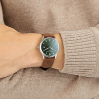 Thumbnail for Analogue Watch - Frederique Constant Men's Classic Green Watch FC-240GRS5B6