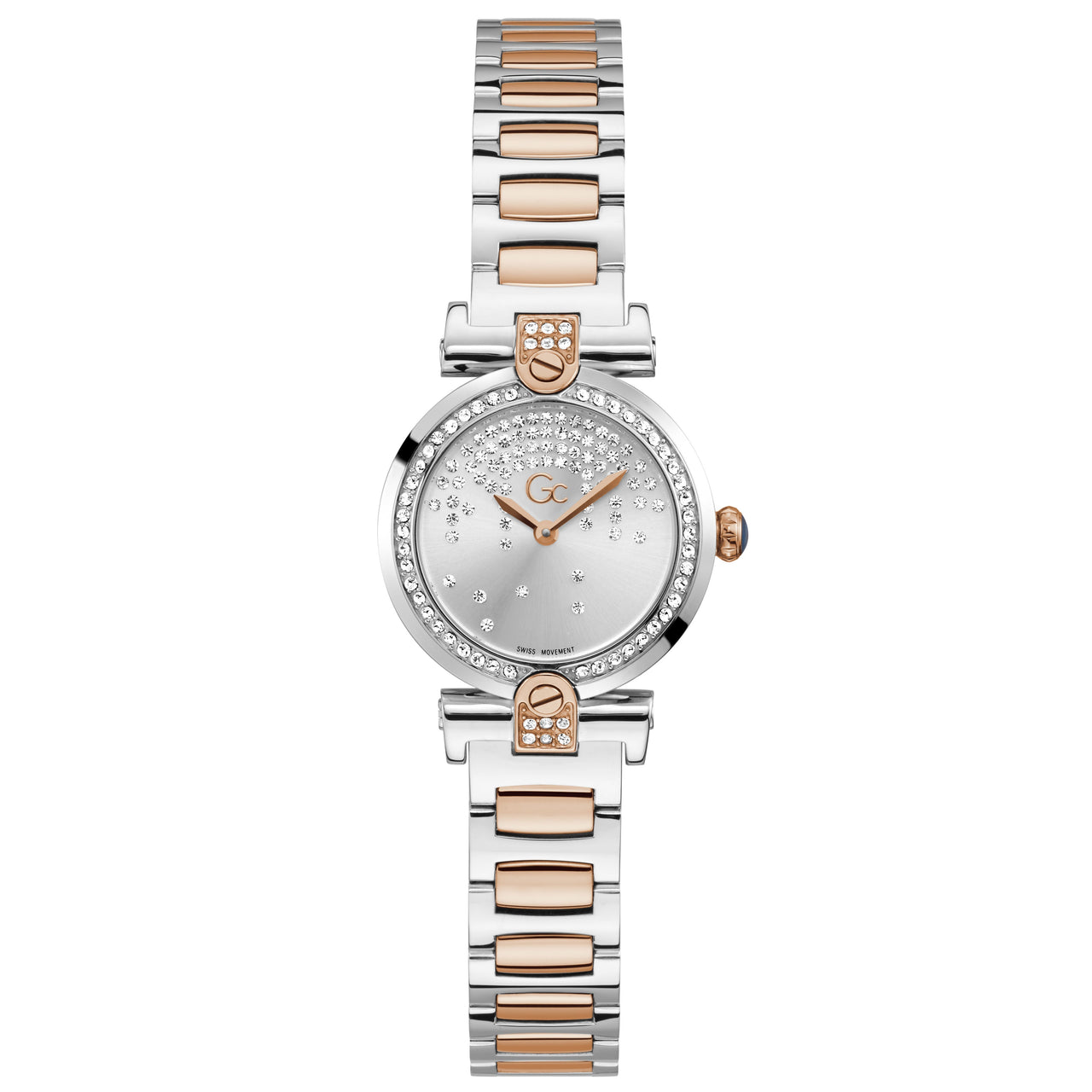 Analogue Watch - GC Fusion Lady Ladies Two-Tone Watch Y97001L1MF