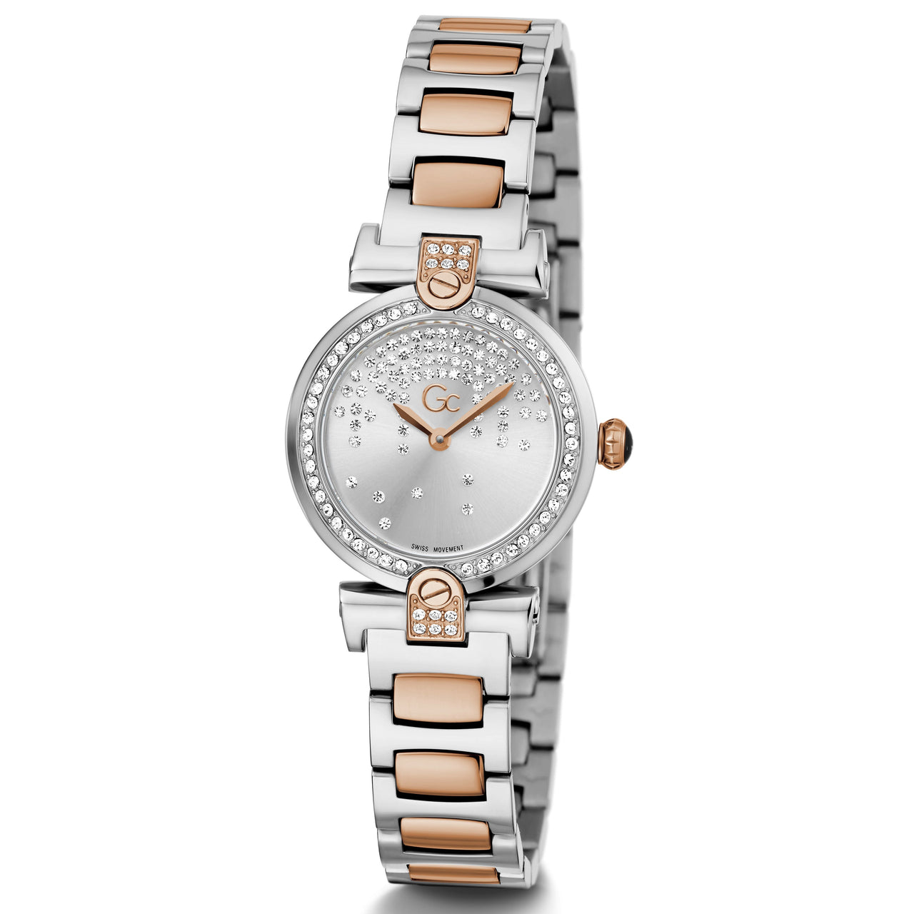 Analogue Watch - GC Fusion Lady Ladies Two-Tone Watch Y97001L1MF