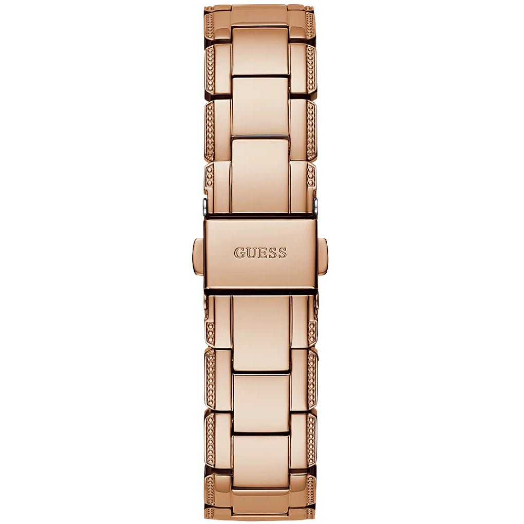 Analogue Watch - Guess Crystal Clear Ladies Rose Gold Watch GW0470L3