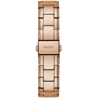 Thumbnail for Analogue Watch - Guess Crystal Clear Ladies Rose Gold Watch GW0470L3