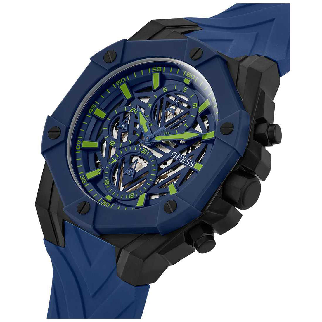 Analogue Watch - Guess Formula Men's Blue Watch GW0579G3