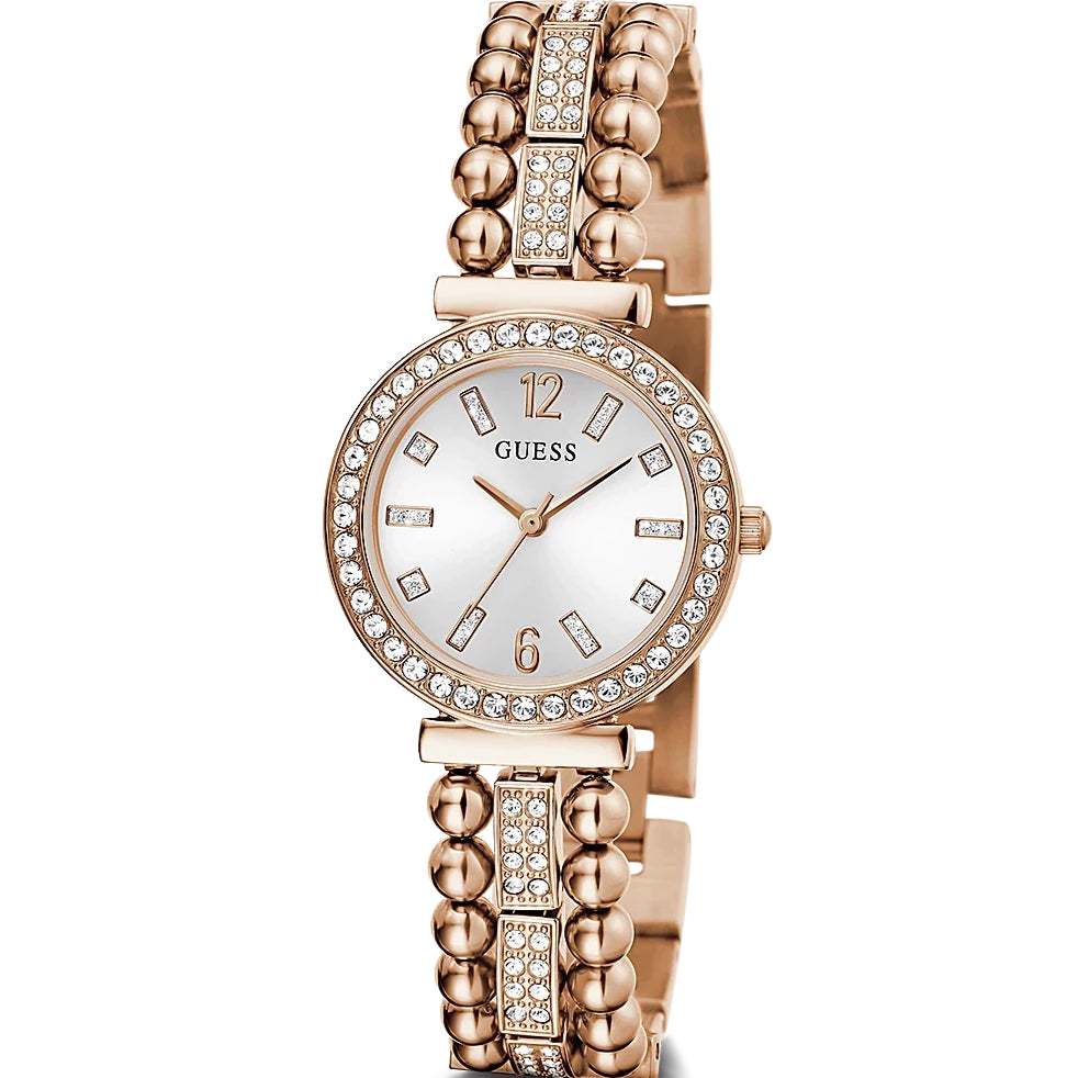 Analogue Watch - Guess Gala Ladies Rose Gold Watch GW0401L3