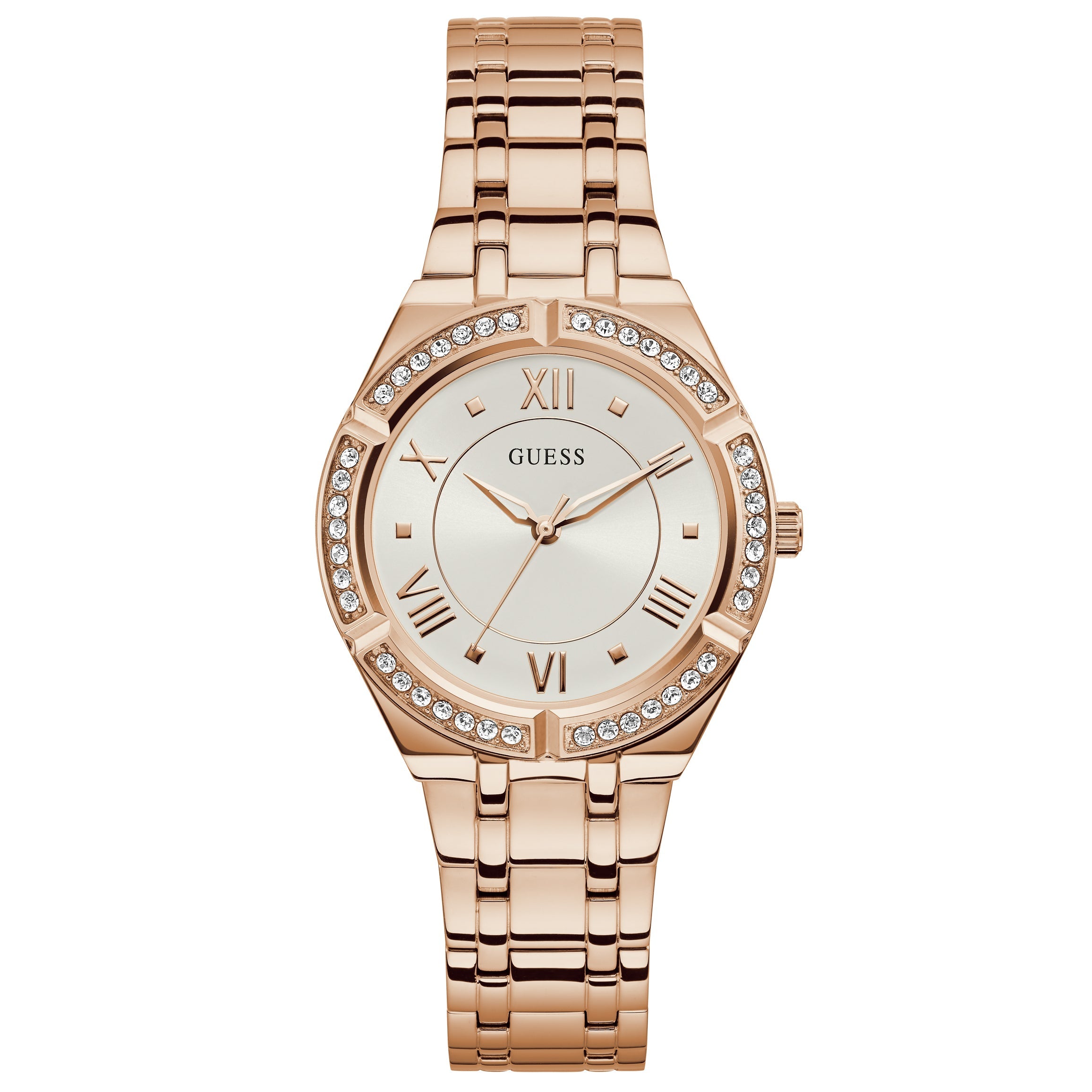 Analogue Watch - Guess GW0033L3 Ladies Cosmo Rose Gold Watch