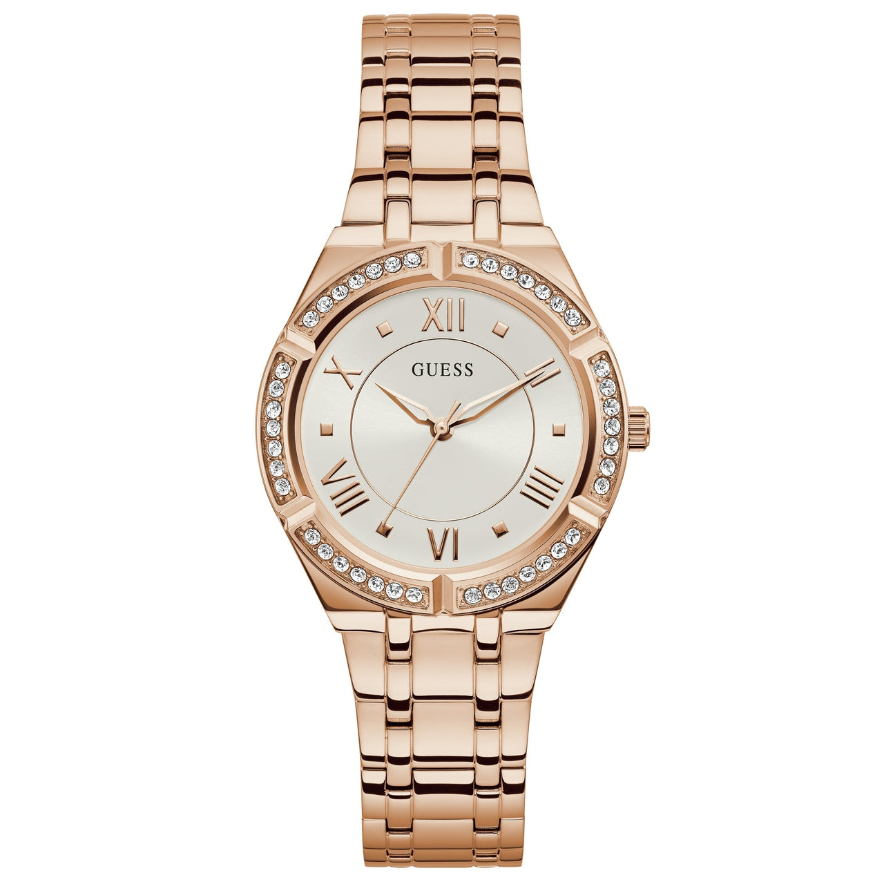 Analogue Watch - Guess GW0033L3 Ladies Cosmo Rose Gold Watch